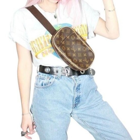 Louis Vuitton Handbags - Louis-Vuitton Pochette Gange Monogram 833